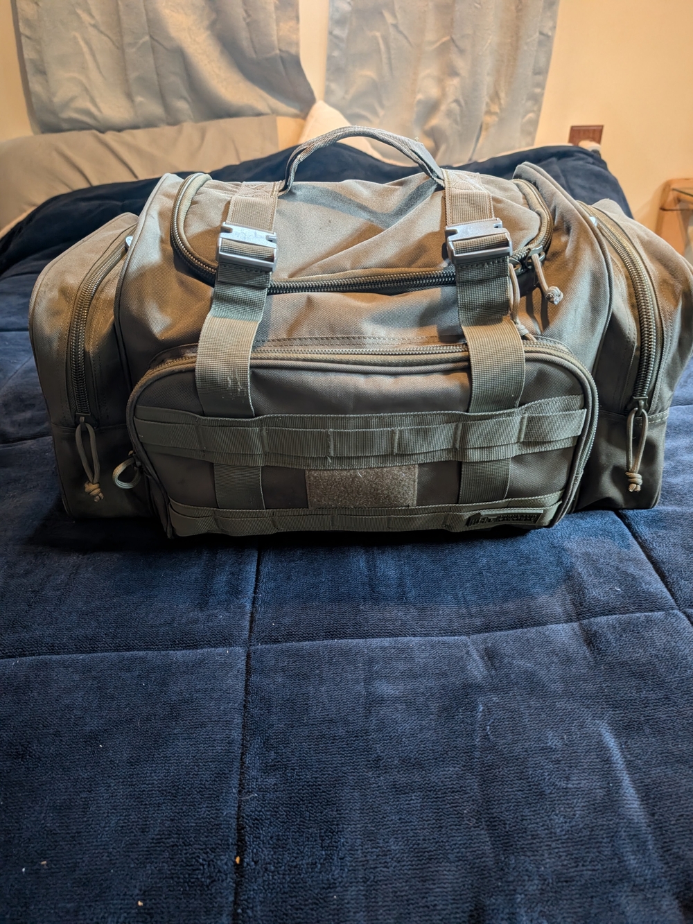Tactical Gear Duffel Bag - Olive Green